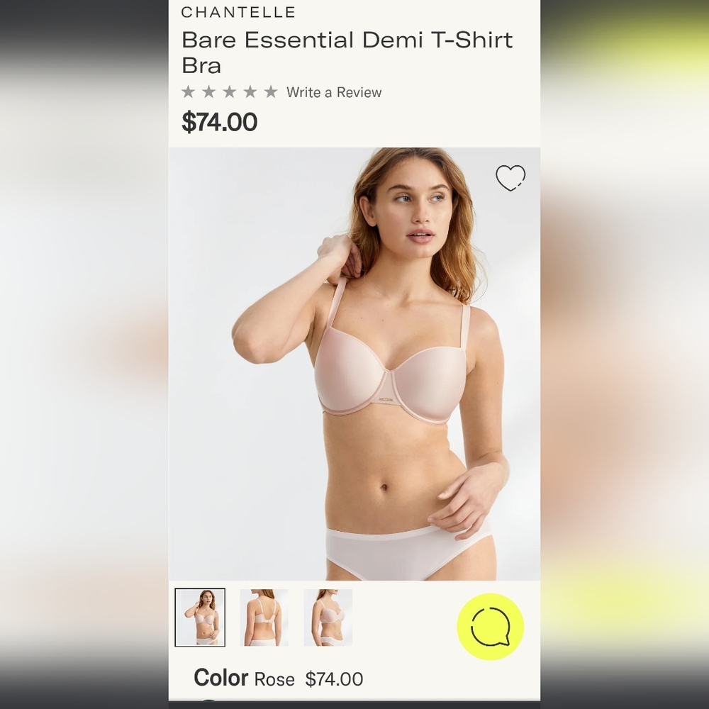 1 Chantelle 34DDD Bra 15N6